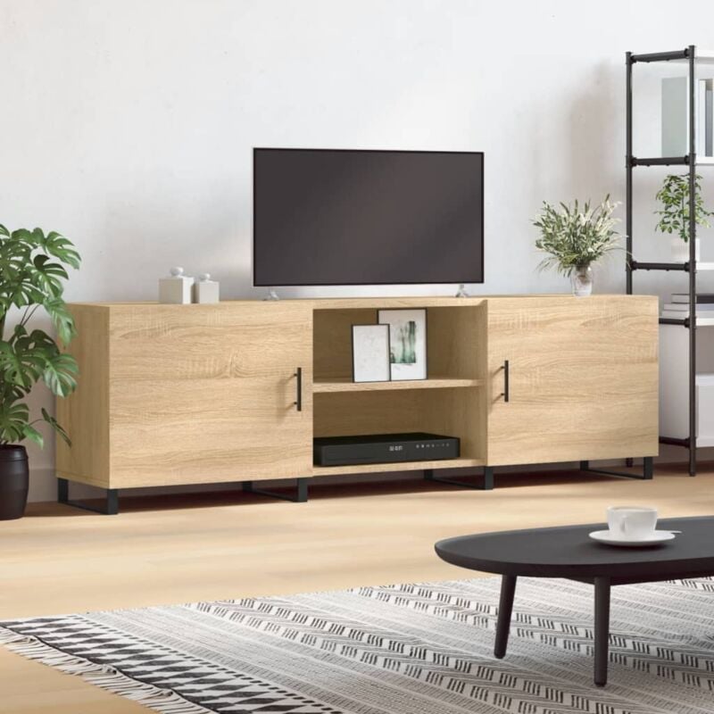 VidaXL Mobile Porta tv Rovere Sonoma 150x30x50 cm in Legno Multistrato