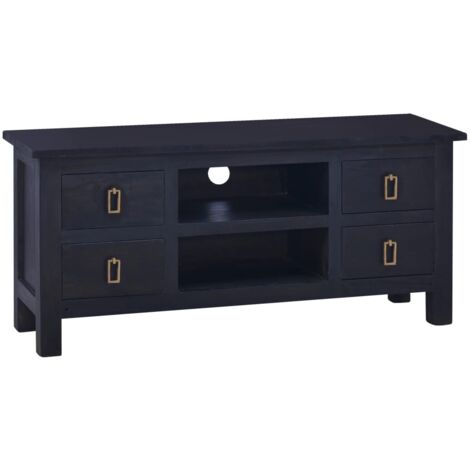 Mobile Porta TV Classico 100x30x45 cm Legno di Mogano Colori Diversi