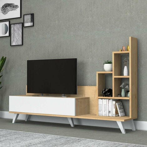 Libreria cubo 9 colore bianco cm 91x29,5x91h mobile giorno arredo