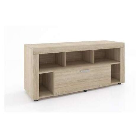 Mobile Porta TV Elegante in Rovere Chiaro - 130x60 cm
