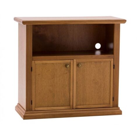 Mobile porta TV legno arte povera 2 ante Ciliegio