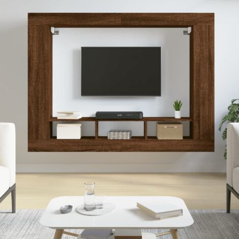 Maison Exclusive - Mobile Porta TV Rovere Marrone 100x40x45cm in Legno  Multistrato