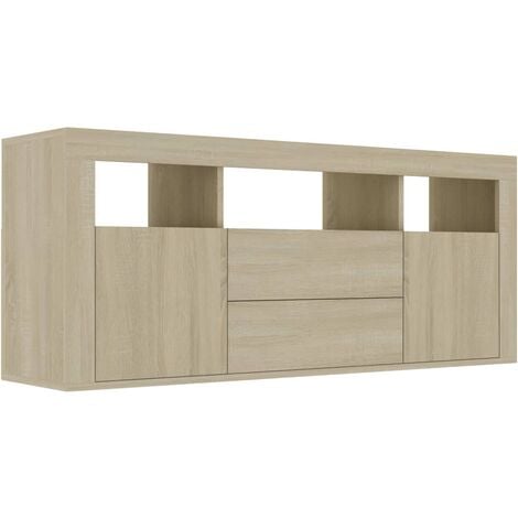 vidaXL Mobile Porta TV Grigio 120x30x50 cm in Legno Multistrato