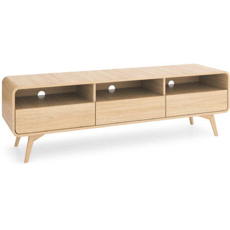 Mobile porta TV, rovere Vincenza, 180 x 52 x 39 cm