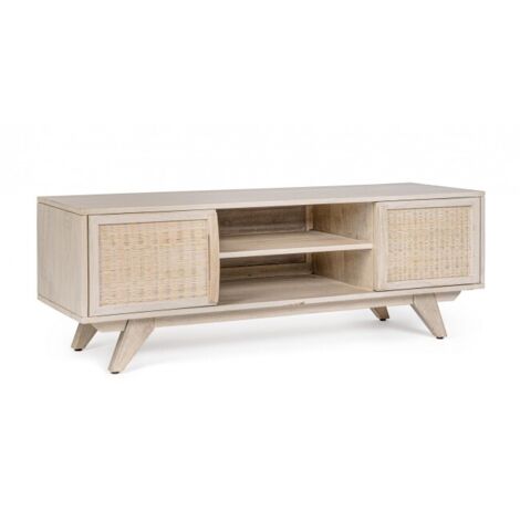 Mobile porta TV "Sahana" per interno 128 x 40 x 45h cm