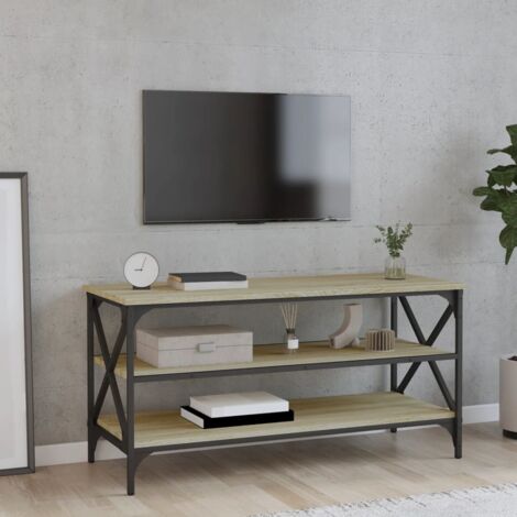 VidaXL Mobile Porta TV Rovere Sonoma 100x40x45 cm in Legno