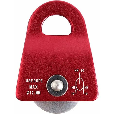 Mobile rescue pulley for rock climbing, mountaineering, lifting, tandem, outdoor pulley, camping, hiking, rock climbing
