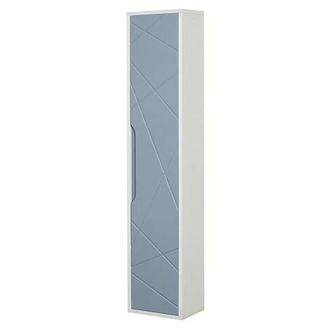 mobile sospeso "furore" azzurro polvere, 30x24x150 cm