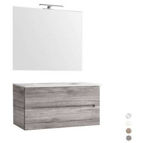 MOBILE SOSPESO LINEA TALIA DA 90 CM Misura: Bianco Lucido