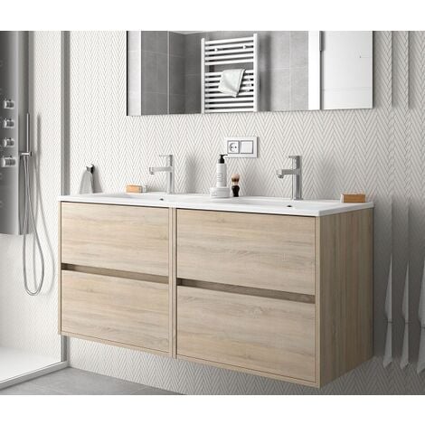 MOBILE BAGNO SOSPESO NOJA GRIGIO OPACO – Nuova Era Ceramica