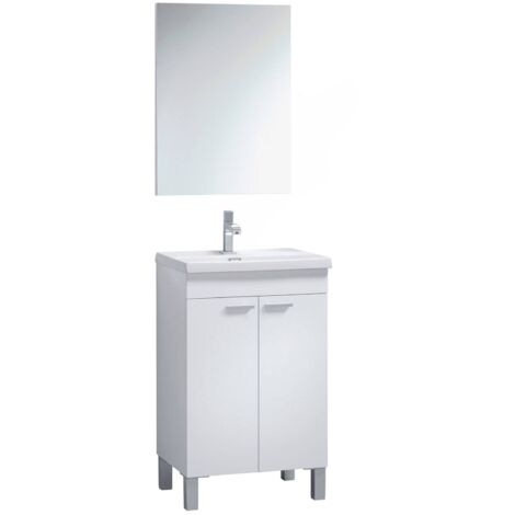 Mobile Sottolavabo - Bianco 80x50x40h cm