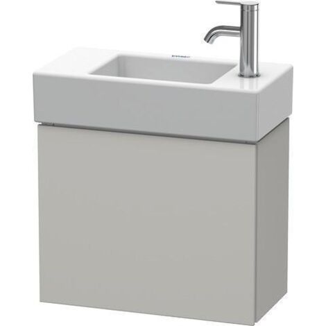 Mobile sottolavabo L-CUBE 400x480x240mm a destra bianco super opaco