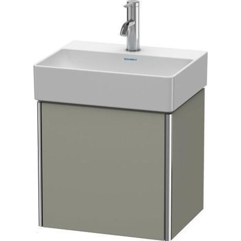 Mobile sottolavabo XSQUARE 397x434x340mm con anta a sinistra super opaca