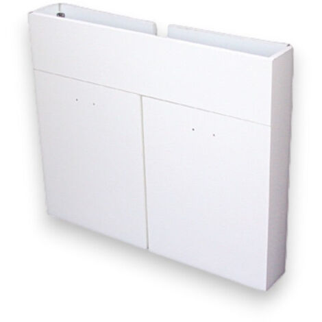 Mobile sottolavello in kit bianco a 2 ante - 80x50 cm