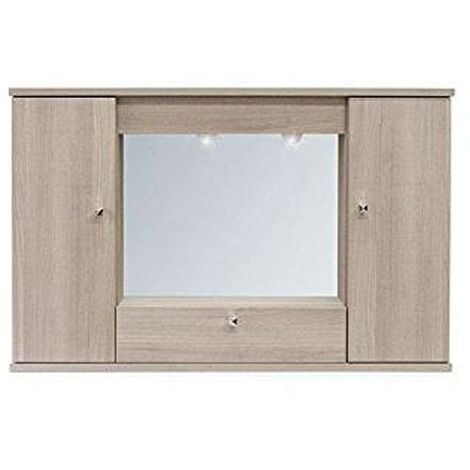 Specchiera bagno legno