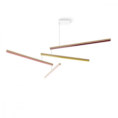 Mobile suspension Tasso Cho Presse Citron Multicolore - Multicolore