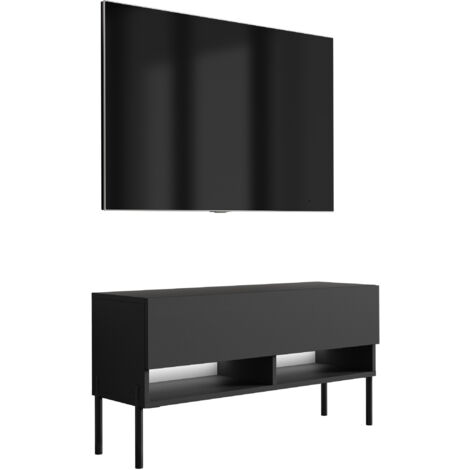 Mobile TV 100 cm Rovere Craft, LED bianco, 100 × 32 × 34 cm