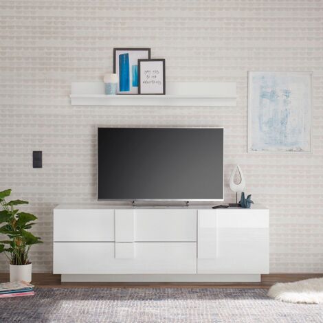 Mobile TV 2 cassetti e 1 anta L182 cm - Jupiter