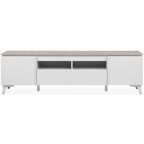 Mobile TV 2 Porte 1 Cassetto L177 cm - BERTRIX