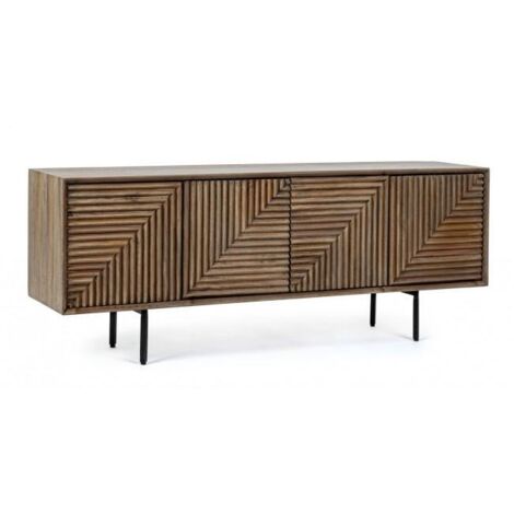 Mobile TV 4 Ante 140x32,5x53 cm in Legno