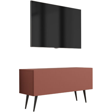 Mobile TV : Aloe, 140 x 52 x 32 cm, Gambe dorate