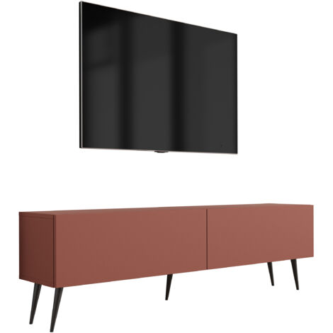 Mobile TV : Aloe, 170 x 52 x 32 cm, Gambe dorate