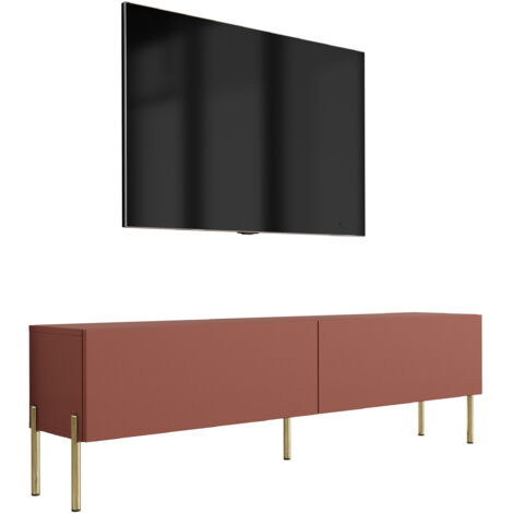 Mobile TV : Aloe, 170 x 52 x 32 cm, gambe nere