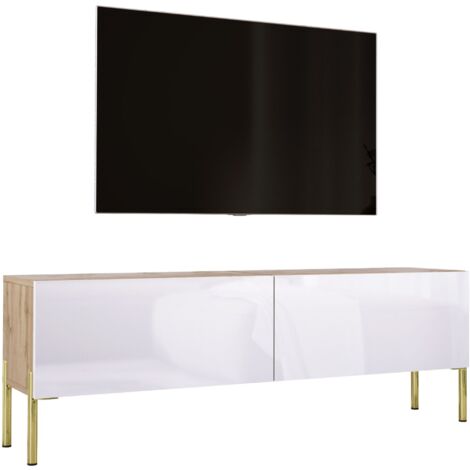 Mobile TV : Antracite, gambe nere, 170 x 52 x 32 cm