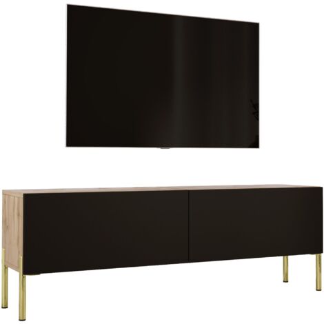 Mobile TV : Antracite, gambe nere, 170 x 52 x 32 cm