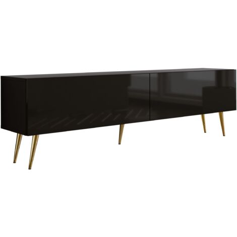 Mobile TV : Cashmere, gambe nere, 170 x 52 x 32 cm