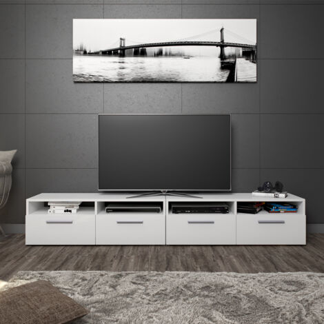 Mobile tv Diego, Bianco, 95 x 38 cm, Vicco