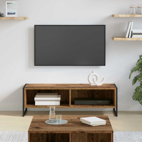 Mobile TV Legno vecchio 100 x 36.5 x 30.5 cm Legno multistrato vidaXL