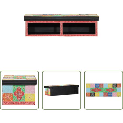 Mobile TV -  Mobile TV Multicolore 80 x 30 x 22 cm Legno multistrato