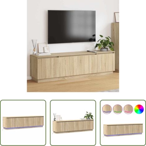 Mobile TV -  Mobile TV Rovere Sonoma 180 x 38 x 49 cm Legno multistrato