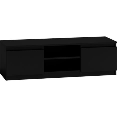 MOBILE TV MODERNO 120CM NERO OPACO