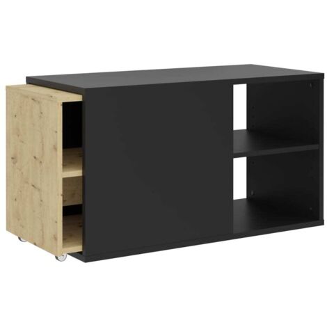 Mobile TV modulabile 4 ripiani Slide - L133,5 x H49,2 cm