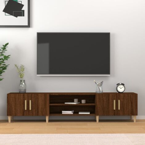 Mobile tv ad angolo rovere naturale PTI10