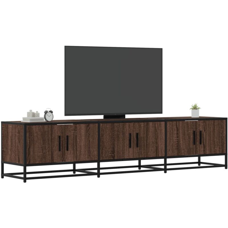 Mobile tv Rovere Marrone 180x35x41 cm in Truciolato