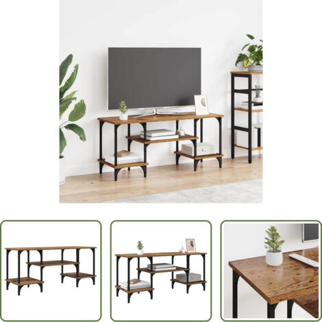 Mobile TV rustico -  Mobile TV Legno vecchio 102 x 35 x 45,5 cm