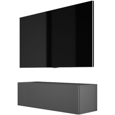 Mobile TV sospeso : Rovere Wotan, 100 x 34 x 32 cm