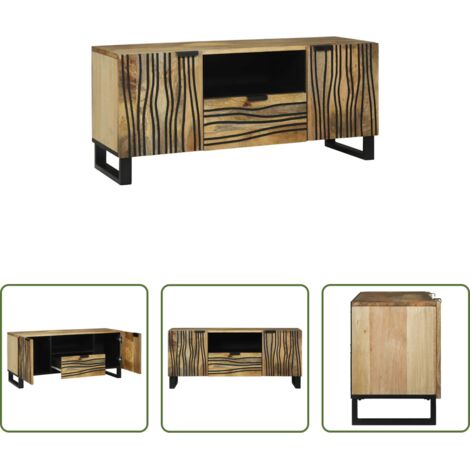 Mobile TV -  Unità TV Marrone 105 x 33 x 46 cm Legno multistrato