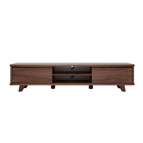 Credenza vintage finitura noce 160 cm JAKO - Miliboo