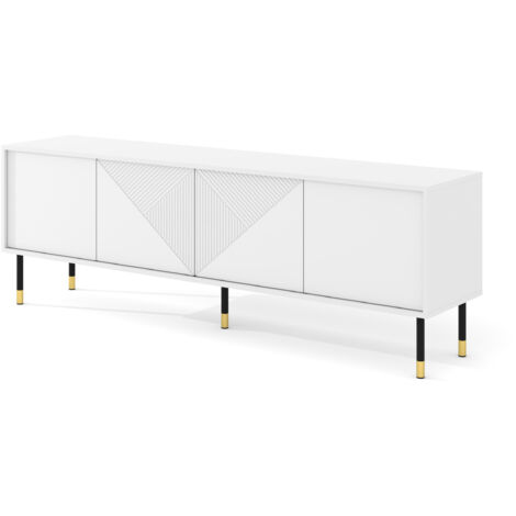 Mobile TV WOODY 180 cm 4D bianco