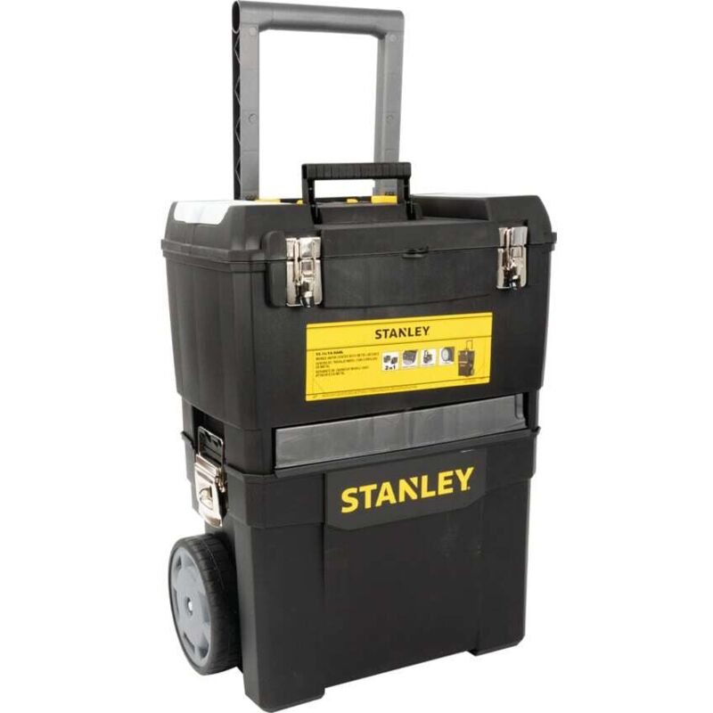 Stanley 2 in 1 Heavy Duty Rolling Workshop Toolbox STA193968 1-93-968