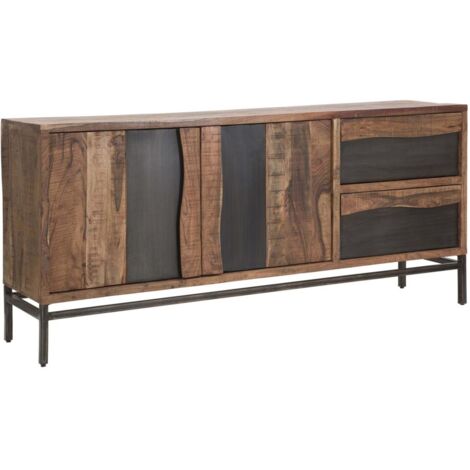 MOBILE YELLOWSTONE CM 175X40X80 (LEGNO DI ACACIA NILOTICA)