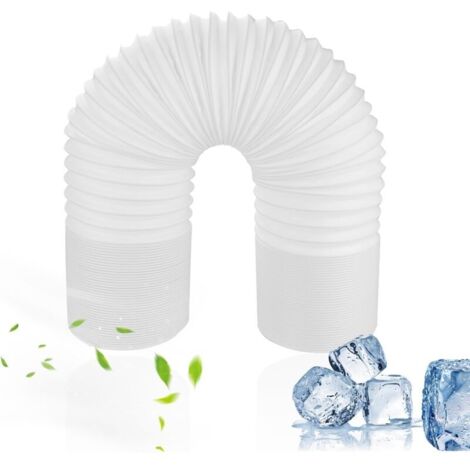 Mobiler Klimaanlagenschlauch, 15 cm Durchmesser, gerade Richtung, universeller Abluftschlauch, 3 m flexibles AC-Belüftungsrohr, PP-Abluftrohr