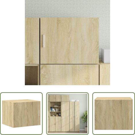 Mobiletto a parete -  Mobile a Parete Rovere Sonoma 50x42,5x40 cm Legno Multistrato