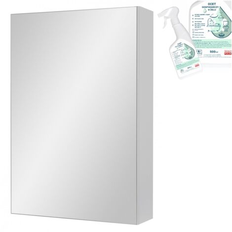 Mobiletto a specchio 40 cm IDA AM-MSL-403-07 gel di aceto per uso domestico gratuito