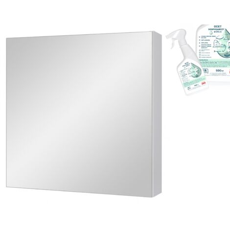 Mobiletto a specchio 60 cm IDA AM-MSL-603-07 gel di aceto per uso domestico gratuito