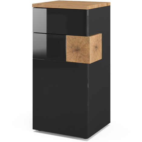 Mobiletto bagno Eden, Antracite, 40 x 84 cm, Vicco